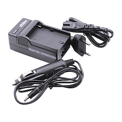 vhbw Chargeur de batterie compatible avec Hitachi VM-BPL 13, VM-BPL 27 batterie appareil photo digital, DSLR, action cam