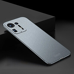 Mofi Coque en TPU solide anti-empreintes digitales gris pour votre Xiaomi Mix 4