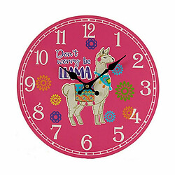 Avis Gift Decor Horloge Murale Lama 3 x 33,8 x 33,8 cm (12 Unités)