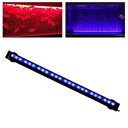 Avis Lumière D'aquarium Avec Trou De Bulle D'air RGB LED étanche UK 42cm 24 Perles