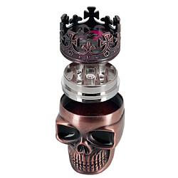 Avis Grinder Skull Tête de mort 3 parties Red