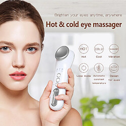 Universal Dingwang chauffe froid et chaud masseur d'yeux bâton de massage vibratoire baguette électrique pour les cernes et les yeux gonflés pour revivre la fatigue. 124 ; Appareils de beauté domestique