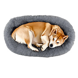 The Concept Factory Grand panier coussin doux Marley pour chien - Gris