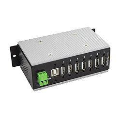 StarTech.com Multiprise USB 2.0 industrielle à 7 ports avec protection électrostatique (ESD) 15 kV