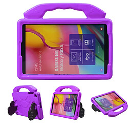 Coque en TPU EVA antichoc avec béquille violet pour votre Samsung Galaxy Tab A 10.1 (2019)