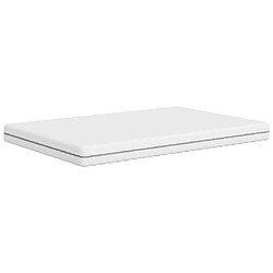 Avis Maison Chic Matelas en mousse moyennement pour chambre, Matelas doux 140x190 cm -GKD78422