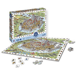 Avis Puzzle 100 pieces chateau fort - sentosphere