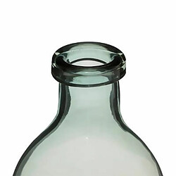 Vase Design en Verre Green House 29cm Gris