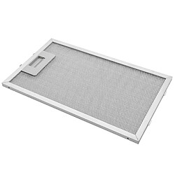 vhbw Filtrepermanent filtre à graisse métallique 32,5 x 19,6 x 0,85 cm convient pour Husqvarna QFC60350X hottes de cuisinière métal