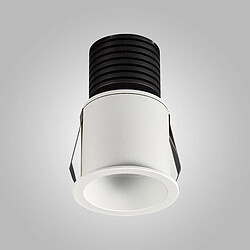 Inspired Spot, LED 5W, 2700K, 410lm, IP54, Blanc Sable, Découpe : 50mm, Driver Inclus, 3 ans de Garantie