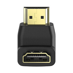 HAMA Adaptateur d'angle HDMI haute vitesse, mâle - femelle, 270°