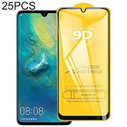 Wewoo Film de verre trempé 25 PCS Pour Huawei P20 Lite 2019 De Plein écran De Colle