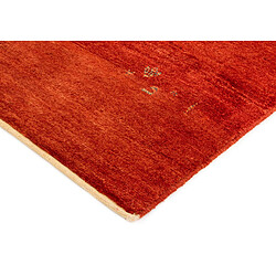 Avis Vidal Tapis de laine 195x154 rouge Gabbeh Shouli