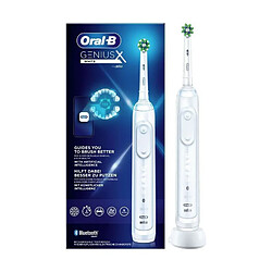 Brosse a Dents Électrique Oral-B Genius X - 1 Brossette incluse, 6 Modes Dont Blancheur, Douceur et Soin des Gencives