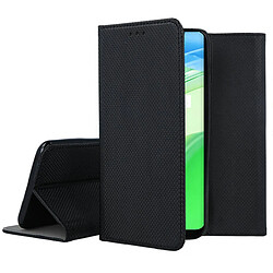 Htdmobiles Housse pour Realme C33 - etui coque pochette portefeuille + film ecran - NOIR MAGNET