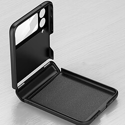 Coque de téléphone antichoc tout compris à absorption magnétique pour Samsung Galaxy Z Flip 3-Noir