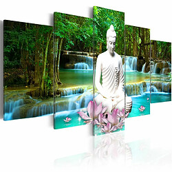 Paris Prix Tableau Imprimé Zen Waterfall 100 x 200 cm