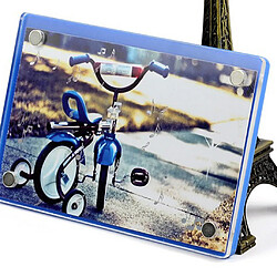 Acheter Cadre photo magnétique pour réfrigérateur en acrylique 3 pouces bleu