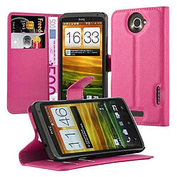 Cadorabo Coque HTC ONE X / X+ Etui en Rose