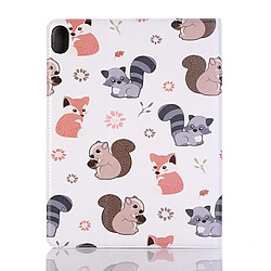 Avis Wewoo Housse Étui Coque en cuir à rabat horizontal avec motif Squirrels pour iPad Pro 11 pouces 2018avec fentes cartes & support & porte-monnaie & cadre photo & fente stylo