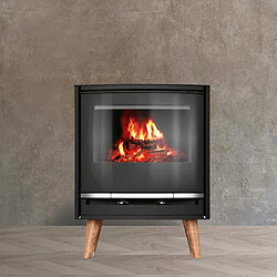 Acheter Interstoves POÊLE À BOIS OFELIA | BÛCHES 40CM - Noir