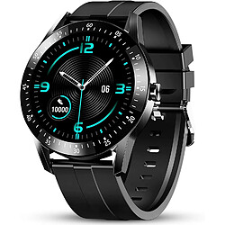 Chrono Montre Connectée Chronus pour hommes Fitness Tracker Hommes avec tensiomètre Fréquence cardiaque Sommeil Compatible avec les téléphones iOS et Android Podomètre étanche Compteur de calories en cours d'exécution(noir)