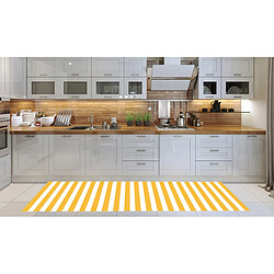 Alter Chemin de cuisine, 100% Made in Italy, Tapis antitache avec impression numérique, Tapis antidérapant et lavable, Modèle Cuneo, 240x52 cm