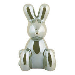 Avis Pt' Statue en céramique Balloon Bunny vert.