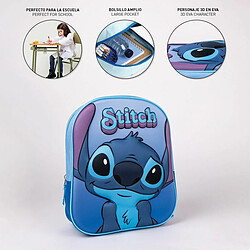 Avis Cartable 3D Stitch Bleu 25 x 31 x 10 cm