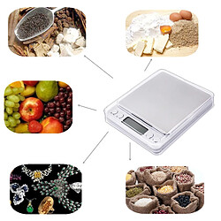 Acheter Universal Balance de cuisine multifonctionnelle Balance électronique à cristaux liquides Balance numérique de précision Balance à café Accessoires de cuisine(Argent)