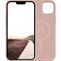 DBRAMANTE1928 Coque pour iPhone 14 Plus Compatible MagSafe Monaco Pink Sand Rose