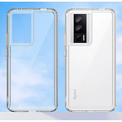 Avis Htdmobiles Coque pour Xiaomi Poco F5 Pro / Redmi K60 / K60 Pro - housse etui silicone gel fine + verre trempe - TRANSPARENT TPU