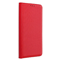 Ozzzo etui smart coque book pour iphone 12 pro max rouge