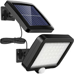 Acheter Optex PROJECTEUR SOLAIRE LED 400 LUMENS + Panneau solaire avec détecteur garage, façades, porches IP44.