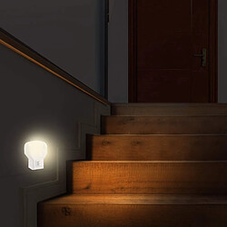 Avis VELAMP TWILIGHT: Veilleuse LED avec interrupteur ON/OFF. Prise Verticale