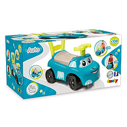 Porteur bébé Auto Bleu - Smoby pas cher