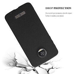 Avis Cadorabo Coque Motorola MOTO Z2 Etui en Noir