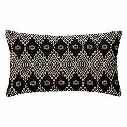 Coussin Déco Jacquard Shine 39x59cm Noir