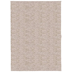 vidaXL Tapis shaggy PAMPLONA poils longs moderne beige 140x200 cm