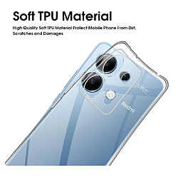 Avis Htdmobiles Coque pour Xiaomi Redmi Note 13 4G - housse etui silicone gel fine + film ecran - TRANSPARENT TPU