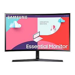 Ecran PC Incurvé - SAMSUNG LS27C366EAUXEN - 27 4K - Dalle VA - 4 ms - 60Hz - Inclinable