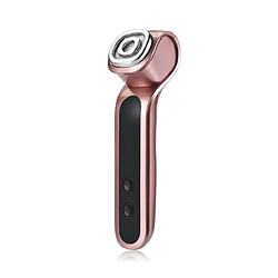 Chrono Instrument de beauté électronique RF Introduction Vibration Soulever et Serrage pour Soins de la Peau Multifonctionnel Skin Facial Skin RF Instrument de beauté Massager Facial(Or rose)