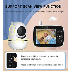 3.5 Pouces Bébé Moniteur Sm935e Bébé Moniteur Bébé Moniteur Avec Vision Nocturne Voix Interphone