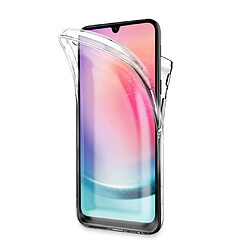 Coque 360 degré pour Samsung Galaxy A24 4G 6.5" - Coque protection intégrale transparente Avant et arrière -Antichoc -VISIODIRECT-