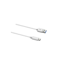 DCU TECNOLOGIC Câble USB A vers USB C DCU 30402065 Blanc