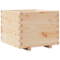 vidaXL Jardinière 60x60x49,5 cm bois de pin massif