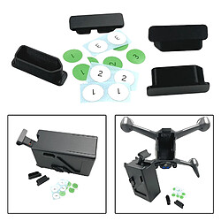 Acheter 4 Pièces Batterie Port Prise de La Poussière Protecteur Bouchon Kit Compatible pour DJI FPV Drones