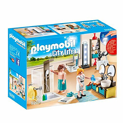 Playmobil® City Life - Salle de bain avec douche à l'italienne et lampe fonctionnelle