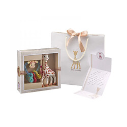 Coffret naissance prêt à offrir Sophie la girafe et hochet coeur - Vulli