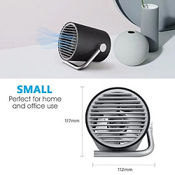 Acheter AUGIENB Mini Ventilateur USB Portable avec Lames jumelles Turbo NOIR